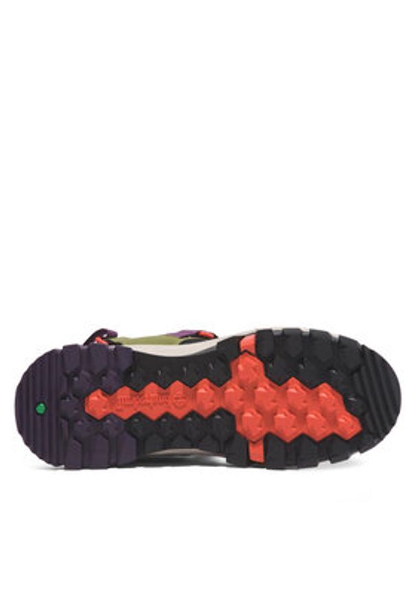Timberland Sandały Lincoln Peak 2 Strap Sandal TB0A5ZRZES61 Khaki. Kolor: brązowy. Materiał: materiał