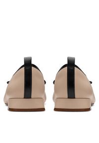 Clarks Baleriny Ubree15 Poppy 26181329 Beżowy. Kolor: beżowy. Materiał: skóra #4