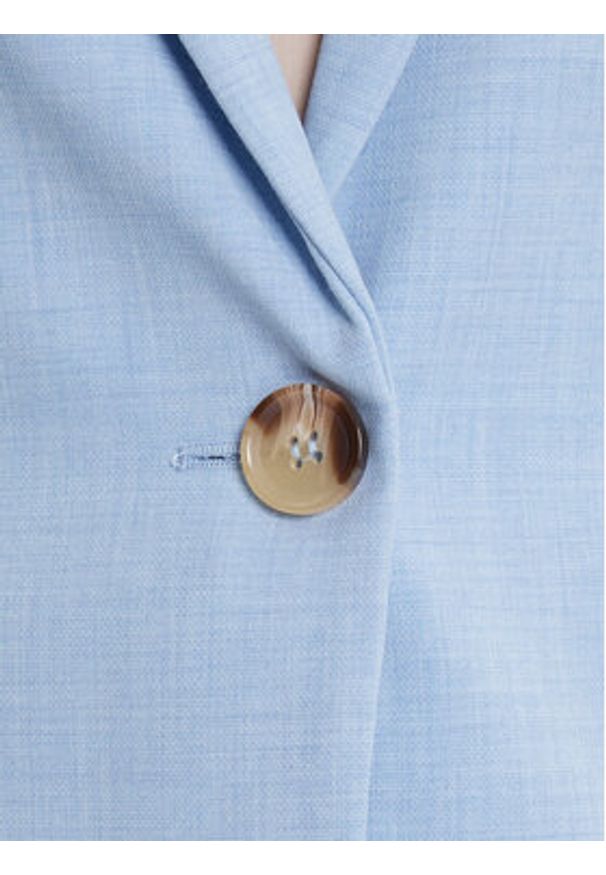 Tatuum Marynarka Rema T2505.027 Błękitny Regular Fit. Kolor: niebieski. Materiał: wiskoza, syntetyk