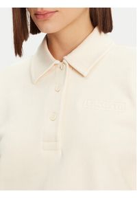 Lacoste Bluza SF0351 Beżowy Relaxed Fit. Kolor: beżowy. Materiał: bawełna #4