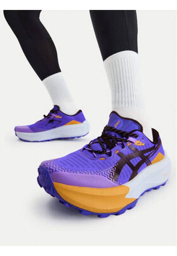 Asics Buty do biegania Trabuco Max 5 1011C164 Niebieski. Kolor: niebieski. Materiał: mesh