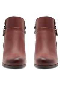 Go Soft Botki EST-GUSTA-11 Bordowy. Kolor: czerwony. Materiał: skóra #8