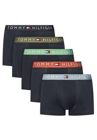 TOMMY HILFIGER - Tommy Hilfiger Komplet 5 par bokserek UM0UM03494 Czarny. Kolor: czarny. Materiał: bawełna #3