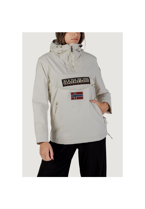 Napapijri - Kurtka Kobieta NAPAPIJRI RAINFOREST W PKT 4. Kolor: beżowy