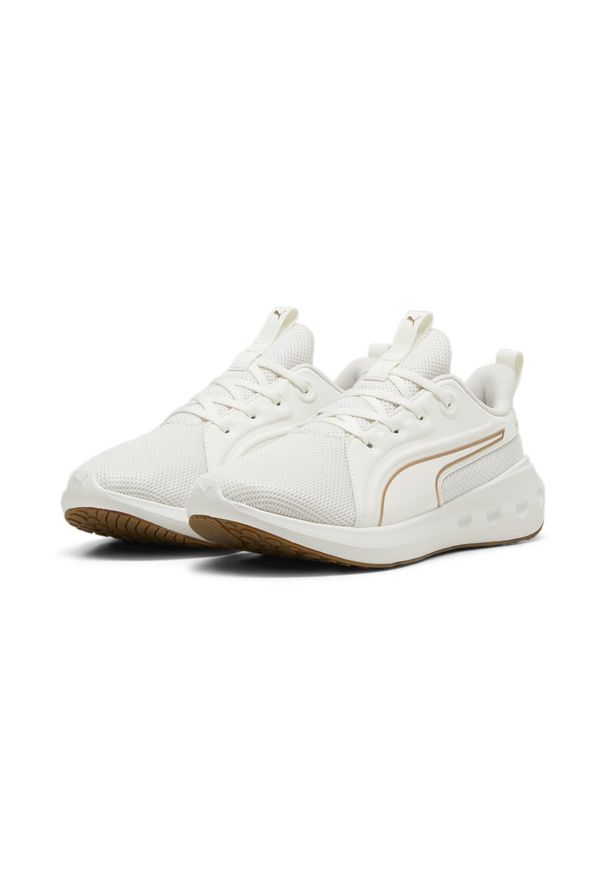 Puma - Buty do biegania SOFTRIDE Carson PUMA Warm White Gold. Kolor: żółty, biały, wielokolorowy