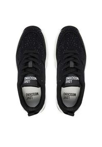 Love Moschino - LOVE MOSCHINO Sneakersy JA15406G1OIM0000 Czarny. Kolor: czarny. Materiał: skóra #4