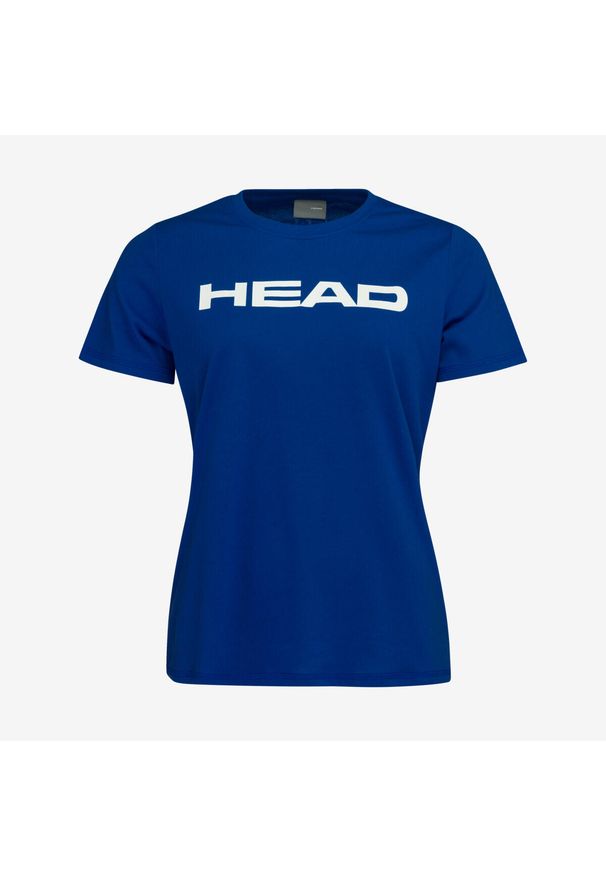 Head - T-shirt damski Club Lucy. Kolor: niebieski. Materiał: poliester, bawełna, materiał, jersey