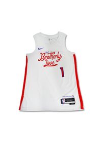 Koszulka Nike Philadelphia 76ers Swingman Jersey City Edition 22 James Harden. Kolor: biały. Materiał: jersey