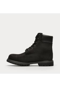 Timberland - TIMBERLAND Premium 6 Inch Boot W Trapery damskie. Okazja: na co dzień. Kolor: czarny. Materiał: materiał, guma, skóra. Szerokość cholewki: normalna. Sezon: zima. Styl: casual #9