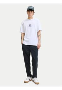 Jack & Jones - Jack&Jones Spodnie materiałowe Ace Neo 12282533 Granatowy Tapered Fit. Kolor: niebieski. Materiał: bawełna #7