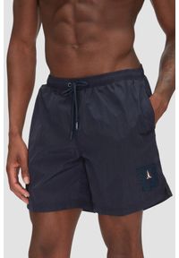 Aeronautica Militare - AERONAUTICA MILITARE Granatowe męskie szorty kąpielowe, Rozmiar 54. Kolor: niebieski #1
