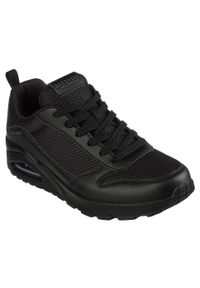 skechers - Buty do chodzenia męskie Skechers Uno Fastime. Zapięcie: sznurówki. Kolor: czarny. Materiał: materiał, syntetyk, tkanina, guma. Szerokość cholewki: normalna. Model: Skechers Sport. Sport: turystyka piesza