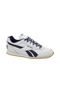 Buty do chodzenia dla dzieci Reebok Royal CL Jogger. Zapięcie: sznurówki. Kolor: biały. Materiał: materiał, syntetyk. Szerokość cholewki: normalna. Model: Reebok Royal. Sport: turystyka piesza #1