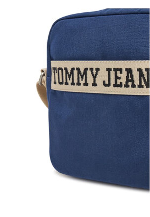 Tommy Jeans Saszetka Retro Cool Reporter AM0AM13277 Granatowy. Kolor: niebieski. Materiał: materiał