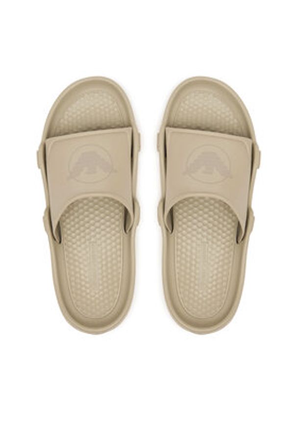 Emporio Armani Klapki EX000044 AF22191 U6213 Beżowy. Kolor: beżowy. Materiał: syntetyk