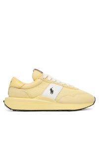 Polo Ralph Lauren Sneakersy 804P15653003 Żółty. Kolor: żółty. Materiał: zamsz, skóra #1