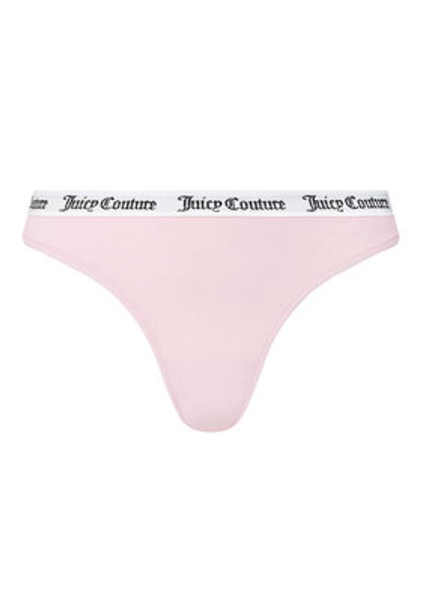 Juicy Couture Komplet stringów JCLTH224571 Kolorowy. Materiał: bawełna. Wzór: kolorowy