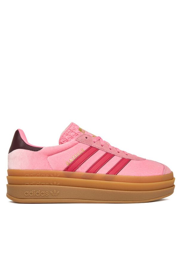 Adidas - adidas Sneakersy Gazelle Bold JR5964 Różowy. Kolor: różowy. Materiał: zamsz, skóra. Model: Adidas Gazelle