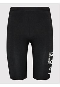 Dsquared2 Underwear Szorty sportowe Be Icon D8N623850 Czarny Slim Fit. Kolor: czarny. Materiał: bawełna #5