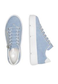 Rieker Sneakersy N5952-10 Niebieski. Kolor: niebieski #7