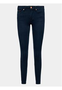 Tommy Jeans Jeansy Sophie DW0DW09210 Granatowy Skinny Fit. Kolor: niebieski