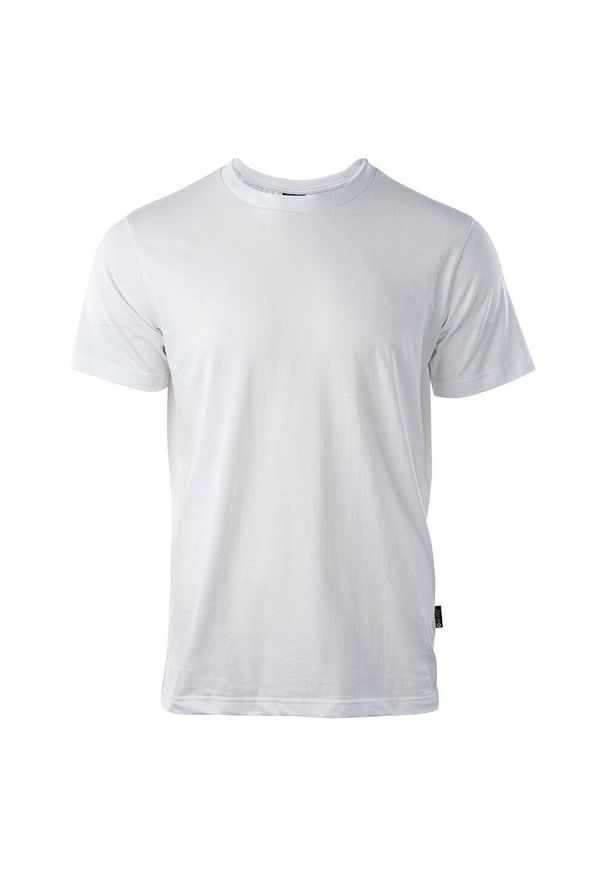 Hi-tec - T-shirt Męski Z Krótkim Rękawem Puro. Kolor: biały. Długość rękawa: krótki rękaw. Długość: krótkie. Sport: turystyka piesza