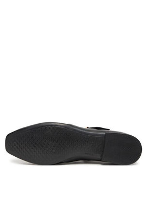 MEXX Baleriny MX/016C-RST Czarny. Kolor: czarny. Materiał: skóra