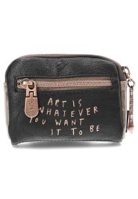 Brązowy Stylowy Portfel Damski Anekke. Kolor: brązowy #3