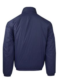 Jesienno-Zimowa Kurtka Męska - Wiatrówka - Pako Jeans - Granatowa. Kolor: niebieski. Materiał: tkanina, nylon. Sezon: zima, jesień
