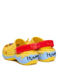 Crocs Klapki Disney Winnie The Pooh Classic Platform Clog 211092 Żółty. Kolor: żółty. Wzór: motyw z bajki. Obcas: na platformie #6