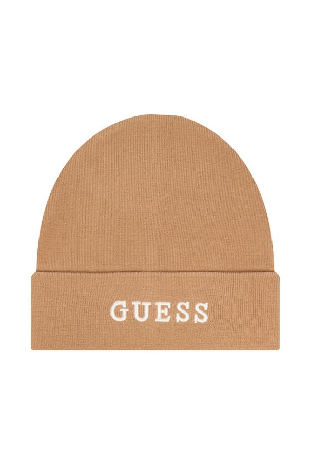Guess Czapka AW5189 POL01 Beżowy. Kolor: beżowy. Materiał: materiał