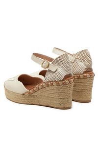 Hispanitas Espadryle Cervo-V24 HV243449 Biały. Kolor: biały. Materiał: materiał #2