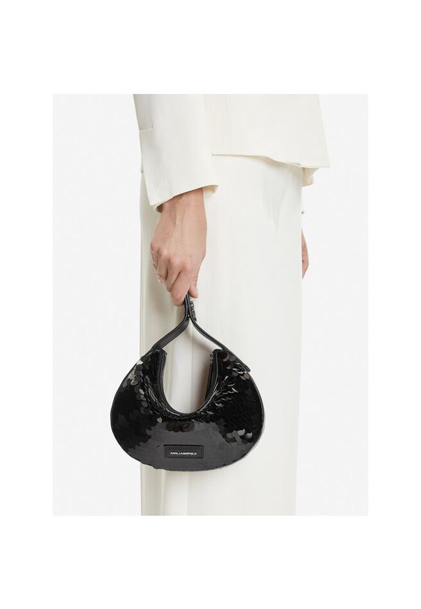 Karl Lagerfeld - Torebka KARL LAGERFELD. Kolor: czarny