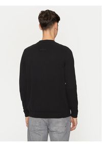 Replay - REPLAY Kardigan UK4456.000.G23138B Czarny Regular Fit. Kolor: czarny. Materiał: bawełna