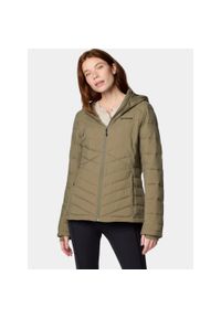 columbia - Kurtka Zimowa Damska Columbia Joy Peak II. Kolor: zielony. Sezon: zima. Sport: turystyka piesza