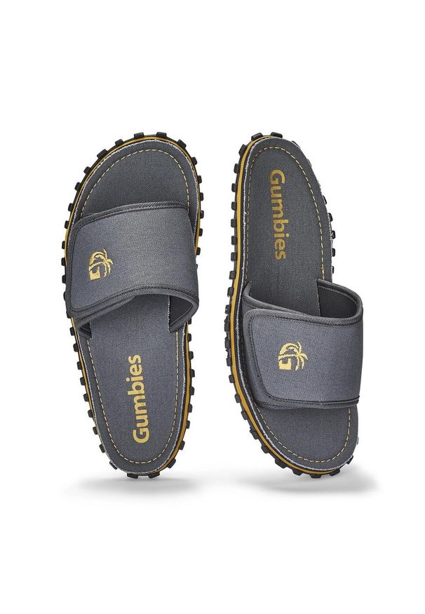 Gumbies - Klapki GUMBIES STRIDER SLIDE UNISEX. Kolor: szary