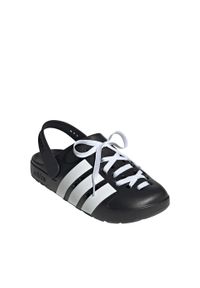 Adidas - Klapki adidas Adilette Clog 2.0. Kolor: czarny, biały, wielokolorowy. Styl: sportowy
