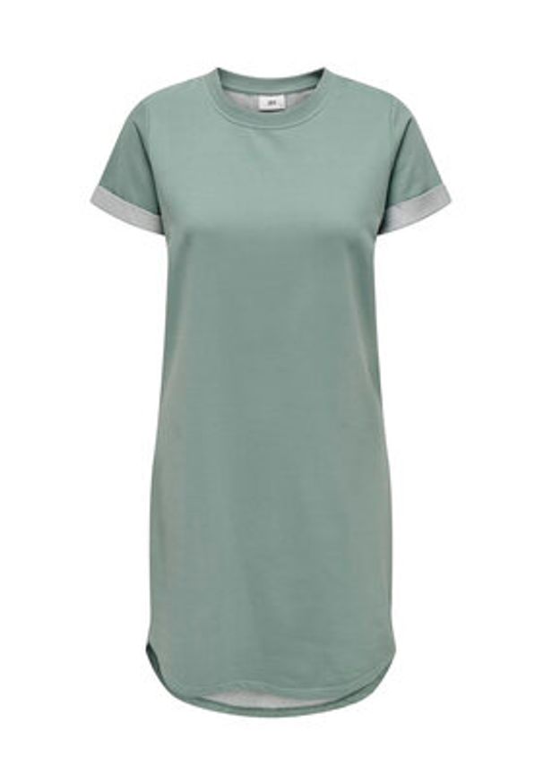 JDY Sukienka codzienna Ivy 15174793 Zielony Regular Fit. Okazja: na co dzień. Kolor: zielony. Materiał: syntetyk. Typ sukienki: proste. Styl: casual