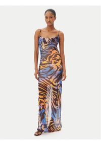 One Teaspoon Sukienka letnia Jagger 27066 Kolorowy Relaxed Fit. Materiał: syntetyk. Wzór: kolorowy. Sezon: lato