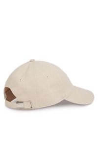 Calvin Klein Czapka z daszkiem Embroidered Monogram Cap LV04K5024G Beżowy. Kolor: beżowy. Materiał: bawełna, materiał #2