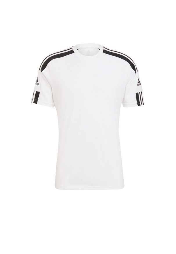 Adidas - Koszulka męska adidas Squadra 21 Jersey Short Sleeve. Kolor: czarny, biały, wielokolorowy. Materiał: jersey. Sport: piłka nożna