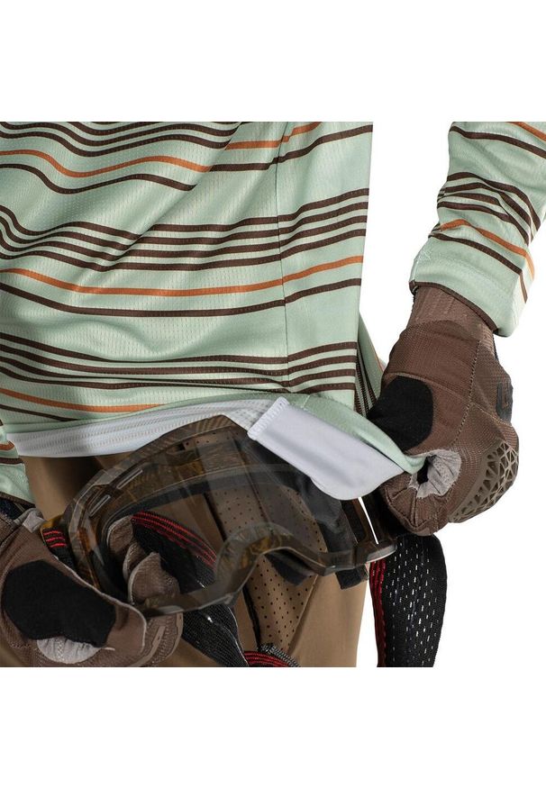 Koszulka rowerowa damska LEATT Jersey MTB Enduro 4.0 Women. Kolor: zielony. Materiał: jersey. Sport: kolarstwo