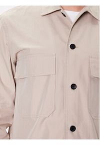 Calvin Klein Koszula K10K109920 Beżowy Regular Fit. Kolor: beżowy. Materiał: bawełna, syntetyk #5
