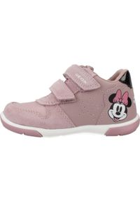 Geox - Buty GEOX B ZAPITO GIRL Rose. Kolor: różowy. Materiał: syntetyk, tkanina, skóra. Sport: turystyka piesza