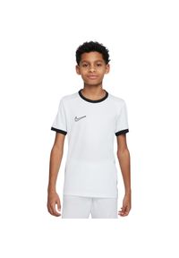 Nike - Koszulka Z Krótkim Rękawem Dla Dzieci Academy 25 DriFIT. Kolor: biały. Długość rękawa: krótki rękaw. Długość: krótkie. Sport: turystyka piesza #1