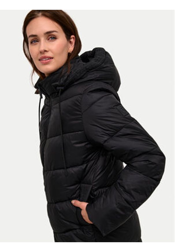 Kaffe Kurtka zimowa Susanne 10508810 Czarny Regular Fit. Kolor: czarny. Materiał: syntetyk. Sezon: zima