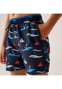 Regatta - Skander III dziecięce szorty kąpielowe. Kolor: wielokolorowy. Materiał: poliester, mikrofibra #1