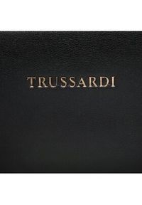 Trussardi Jeans - Trussardi Torebka Lisbona Camera Bag 75B01533 Czarny. Kolor: czarny. Materiał: skórzane