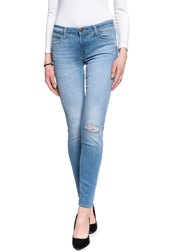 Lee - LEE SCARLETT DAMSKIE SPODNIE JEANSOWE L526QDAP 112111822