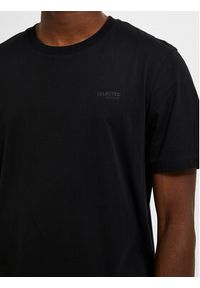 Selected Homme T-Shirt Aspen 16087858 Czarny Regular Fit. Kolor: czarny. Materiał: bawełna